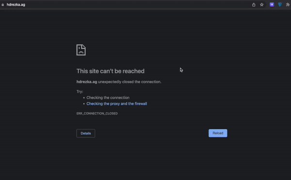Tente com uma VPN